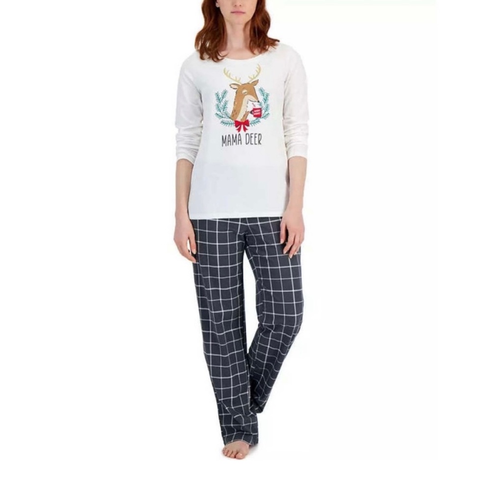 Mama‎ Deer Family PJ Set-Size XXL-New with Tags